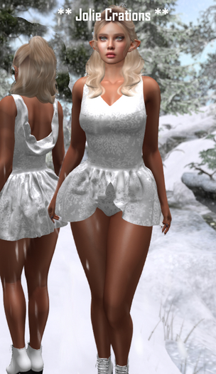 ** JC ** Regina Ice Dress Ebody Reborn