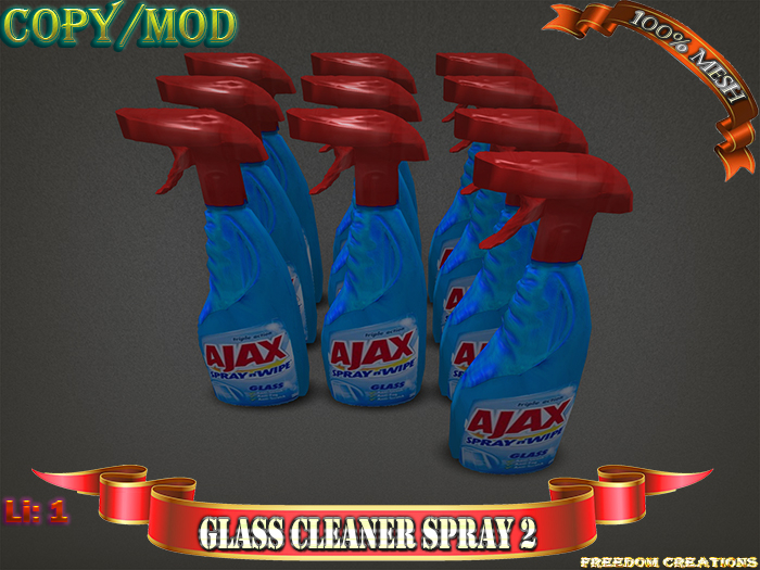 Glass cleaner spray 2-Freedom creations