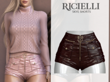 Ricielli - Skye Shorts / Burgundy
