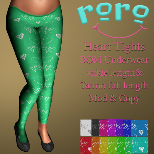 @rOrO BOM Heart Tights Unpack Me