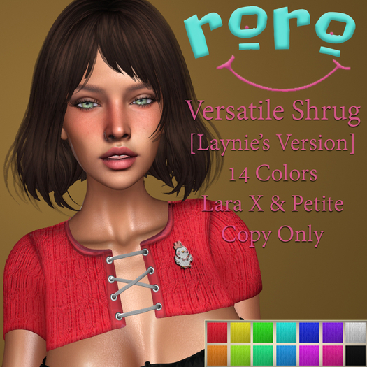 @rOrO Versatile Shrug Lara X Unpack Me