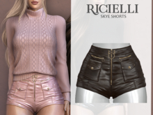 Ricielli - Skye Shorts / Deep Brown