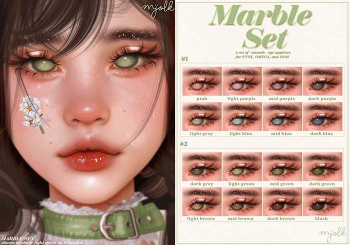 ::Mjolk:: Marble Set - Fatpack