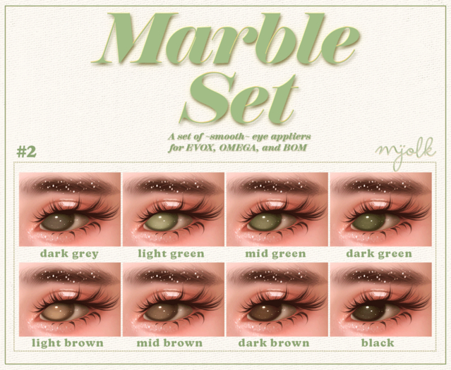 ::Mjolk:: Marble Set - #2