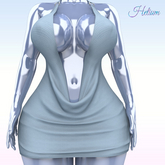 Blue Vivi Dress Kupra