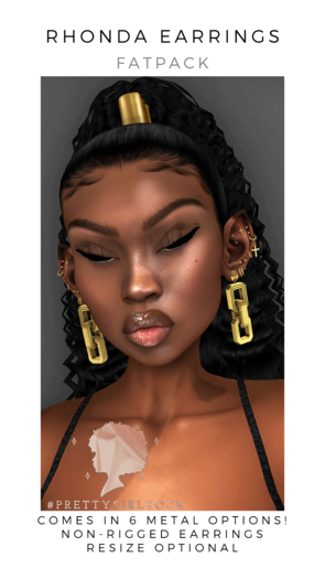 #PGR Rhonda Earrings Fatpack
