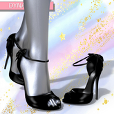 Black Lulu Heels Kupra