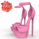 Pink Coreen Heels GENX