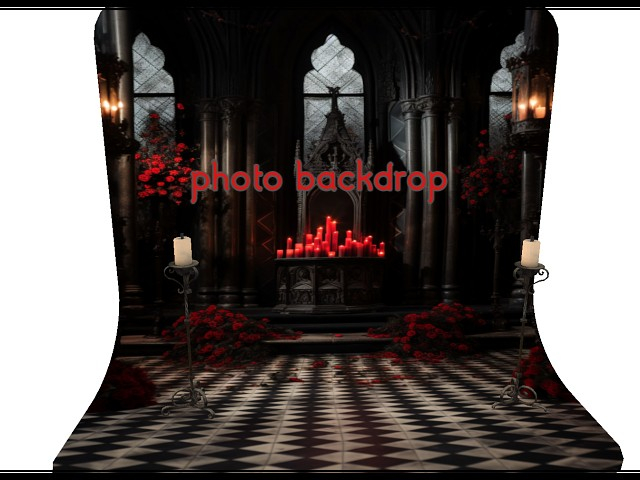 [AE] Photo Backdrop - Gothic Love 5