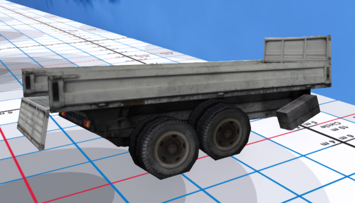 Country Farm Decoration - Trailer