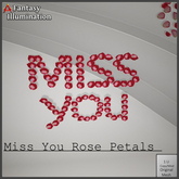 Miss You petals