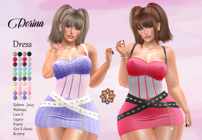 :: FOR YOU:: DORINA DRESS FTP