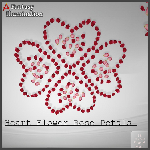 Heart Flower Petals