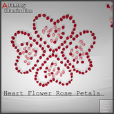 Heart Flower Petals