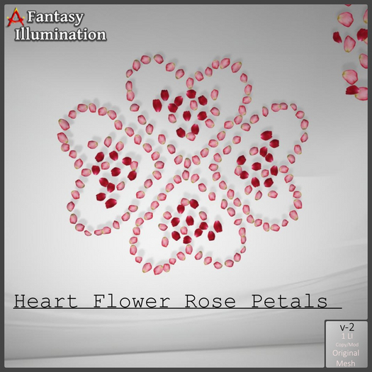 Heart Flower Petals