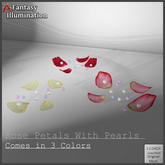 Rose Petals With Pearls