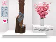YOURMOM /\ - Lizzo Heels ' Blue