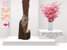 YOURMOM /\ - Lizzo Heels ' Herringbone
