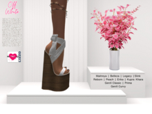 YOURMOM /\ - Lizzo Heels ' Off White