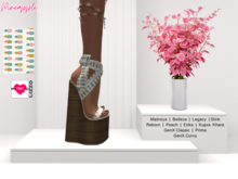 YOURMOM /\ - Lizzo Heels ' Pineapple