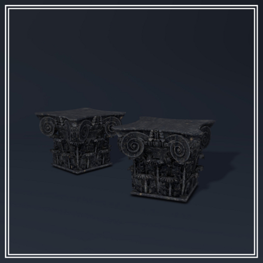 Composite capitol pedestal
