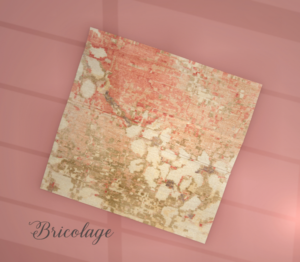 Bricolage Abstract Floral Rug