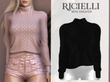 Ricielli - Skye Sweater / Black Darker