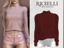 Ricielli - Skye Sweater / Red