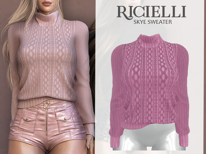 Ricielli - Skye Sweater / Rosa