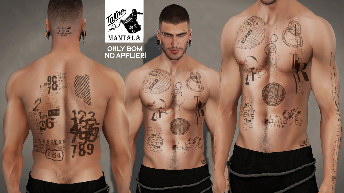 MANTALA  Tattoo LF