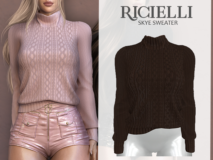 Ricielli - Skye Sweater / Rust