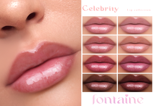 Fontaine Cosmetics - Celebrity Lips Collection