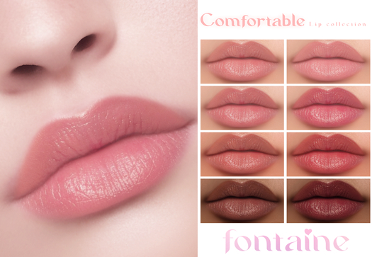 Fontaine Cosmetics - Comfortable Lips Collection