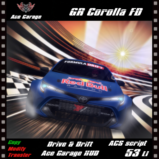 [A.G] GR Corolla FD