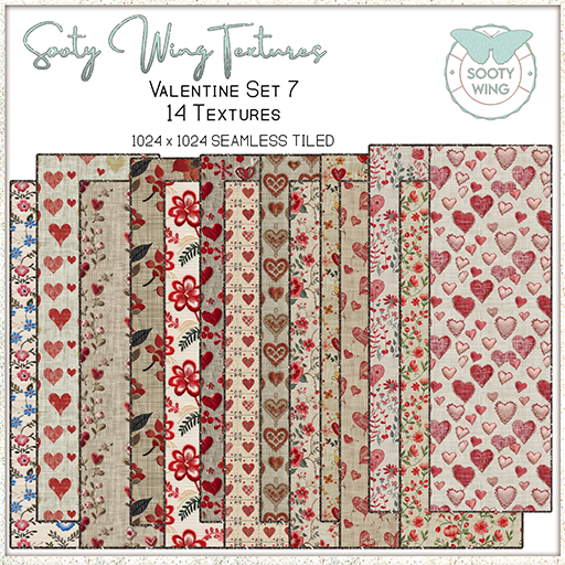  Valentine (Set 7) SEAMLESS TEXTURES