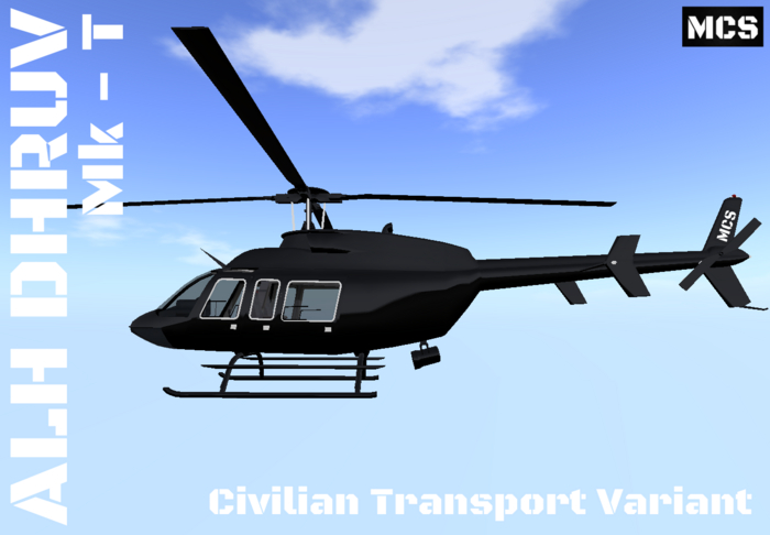 [MCS] ALH DHRUV Mk-T v2.0 (Black)