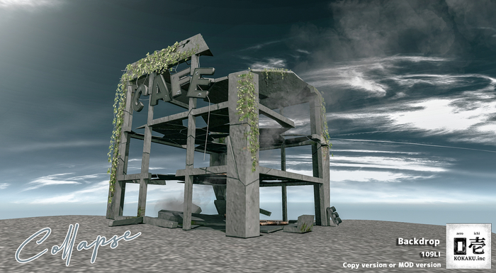 *ZEROICHI* COLLAPSE  Backdrop