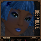 =^.^= Curious Kitties - Azil Orchid Skin - Deep Blue