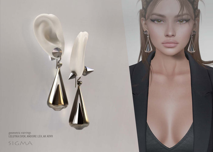 SIGMA Geometric earrings 