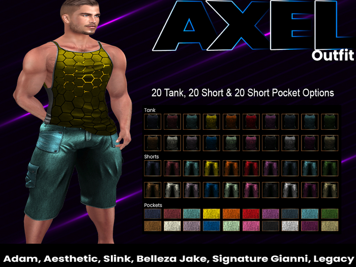 Excite Axel Outfit