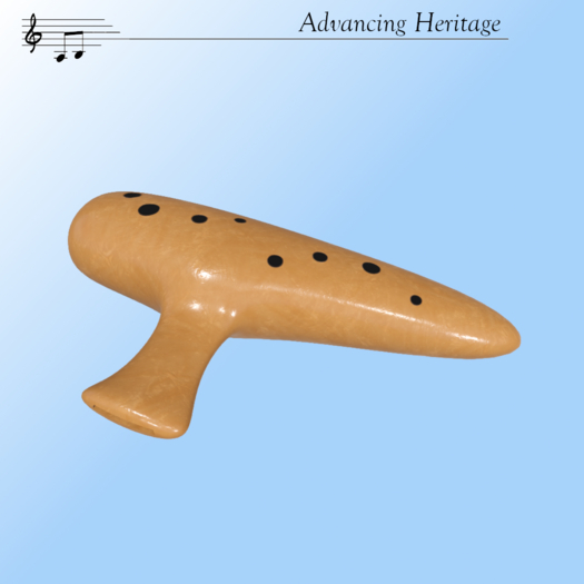 Ocarina AH Clay rough