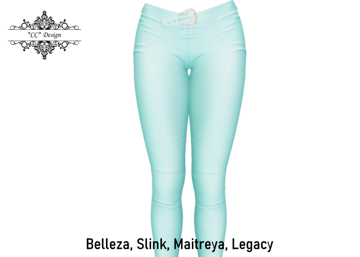 (90) *CC* Sophia Leggings Teal