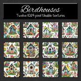 *Wallflowers* Birdhouses