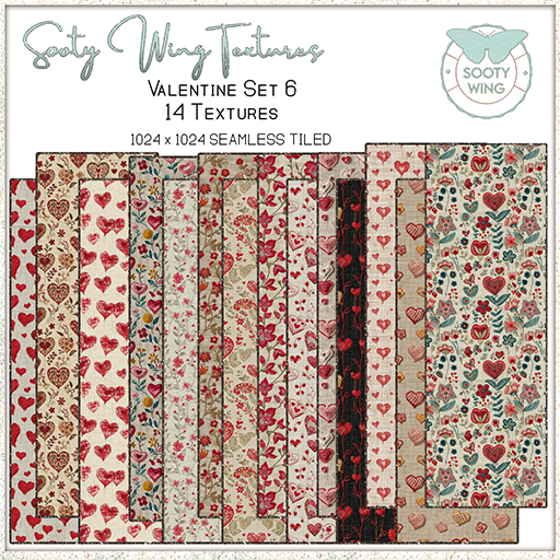  Valentine (Set 6) SEAMLESS TEXTURES