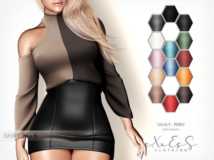 eXxEsS : Leather Skirt 6 ║Legacy║