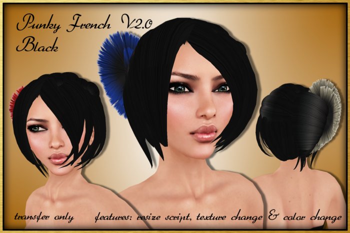 Punky French Black (Boxed)