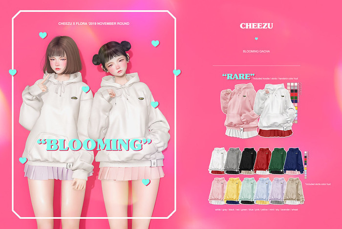 cheezu. blooming gacha : RARE