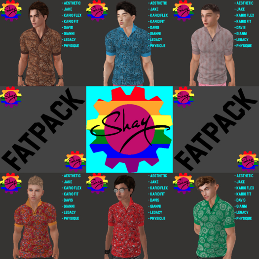 Paisley Polo Fatpack