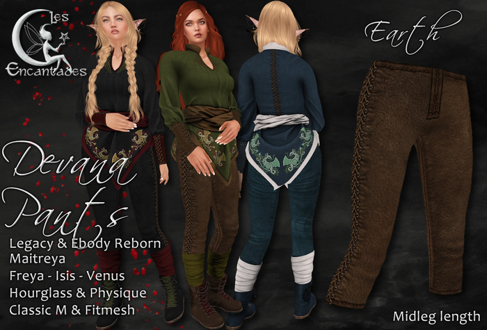 *LE* Devana Pants Earth