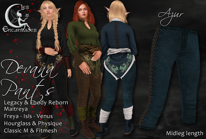 *LE* Devana Pants Azur